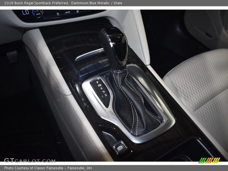 Darkmoon Blue Metallic / Shale 2018 Buick Regal Sportback Preferred