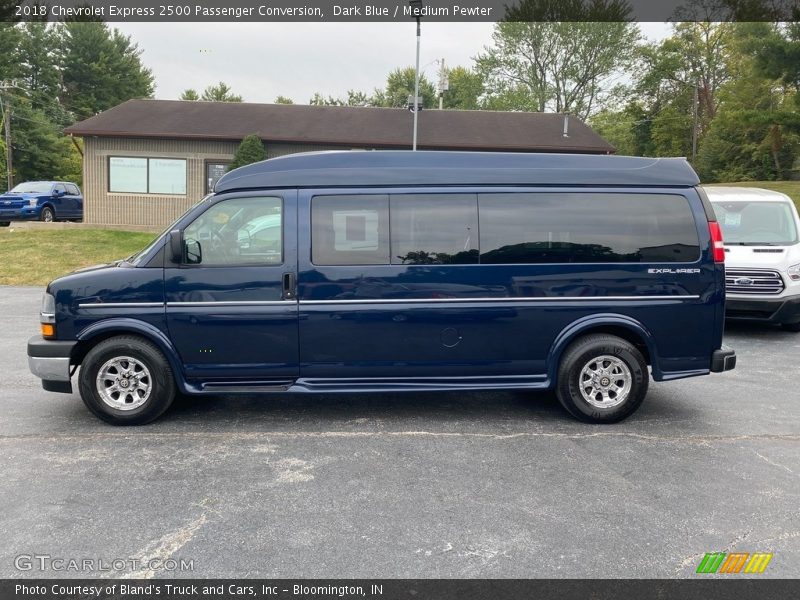 Dark Blue / Medium Pewter 2018 Chevrolet Express 2500 Passenger Conversion