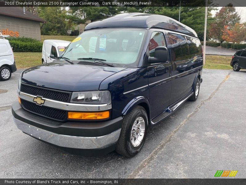Dark Blue / Medium Pewter 2018 Chevrolet Express 2500 Passenger Conversion