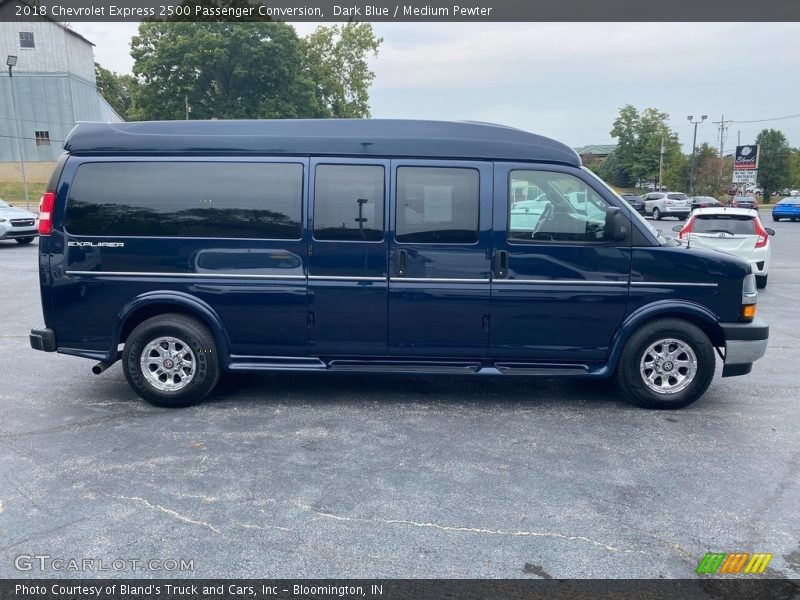 Dark Blue / Medium Pewter 2018 Chevrolet Express 2500 Passenger Conversion