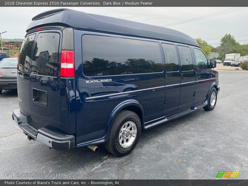 Dark Blue / Medium Pewter 2018 Chevrolet Express 2500 Passenger Conversion