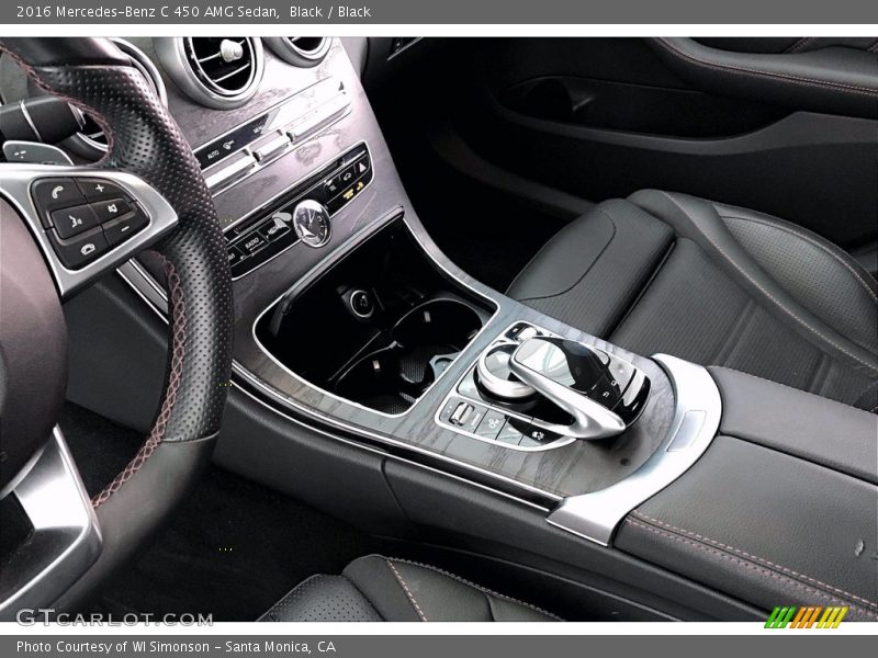 Black / Black 2016 Mercedes-Benz C 450 AMG Sedan
