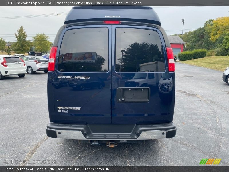 Dark Blue / Medium Pewter 2018 Chevrolet Express 2500 Passenger Conversion