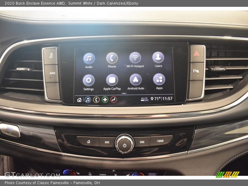 Summit White / Dark Galvinized/Ebony 2020 Buick Enclave Essence AWD
