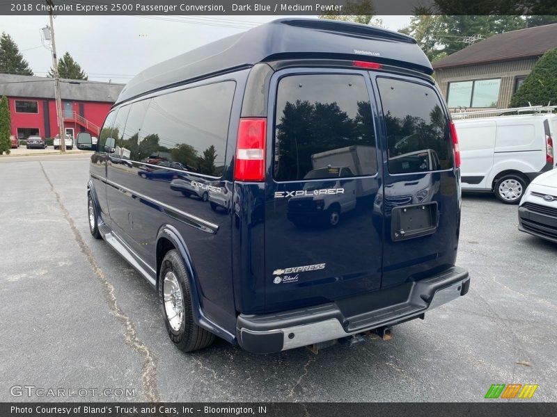 Dark Blue / Medium Pewter 2018 Chevrolet Express 2500 Passenger Conversion