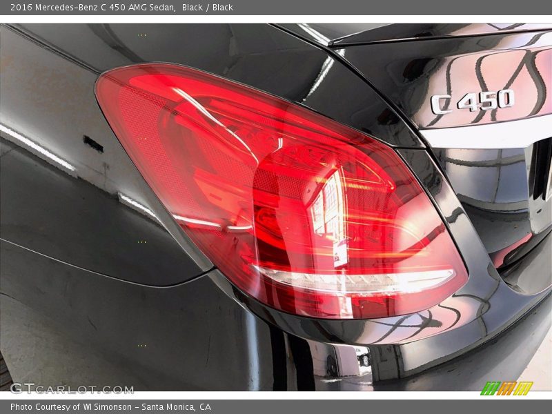Black / Black 2016 Mercedes-Benz C 450 AMG Sedan