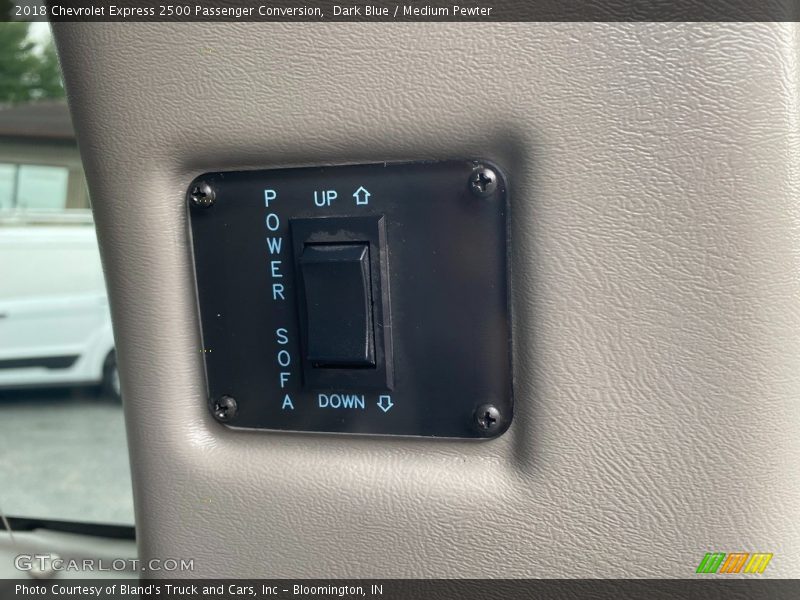 Dark Blue / Medium Pewter 2018 Chevrolet Express 2500 Passenger Conversion