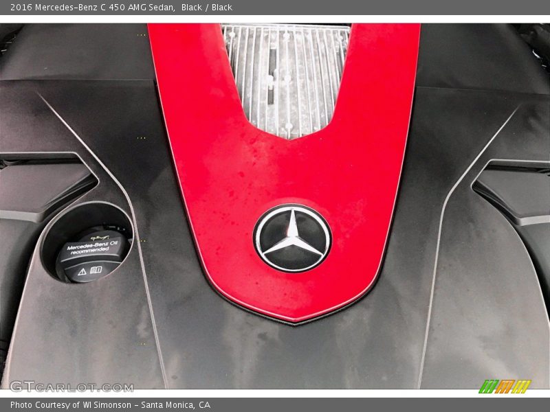 Black / Black 2016 Mercedes-Benz C 450 AMG Sedan