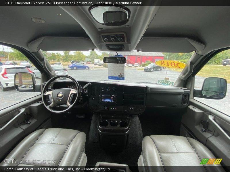Dark Blue / Medium Pewter 2018 Chevrolet Express 2500 Passenger Conversion