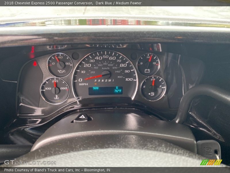 Dark Blue / Medium Pewter 2018 Chevrolet Express 2500 Passenger Conversion