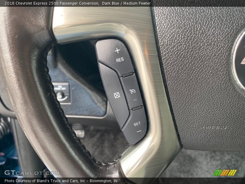 Dark Blue / Medium Pewter 2018 Chevrolet Express 2500 Passenger Conversion