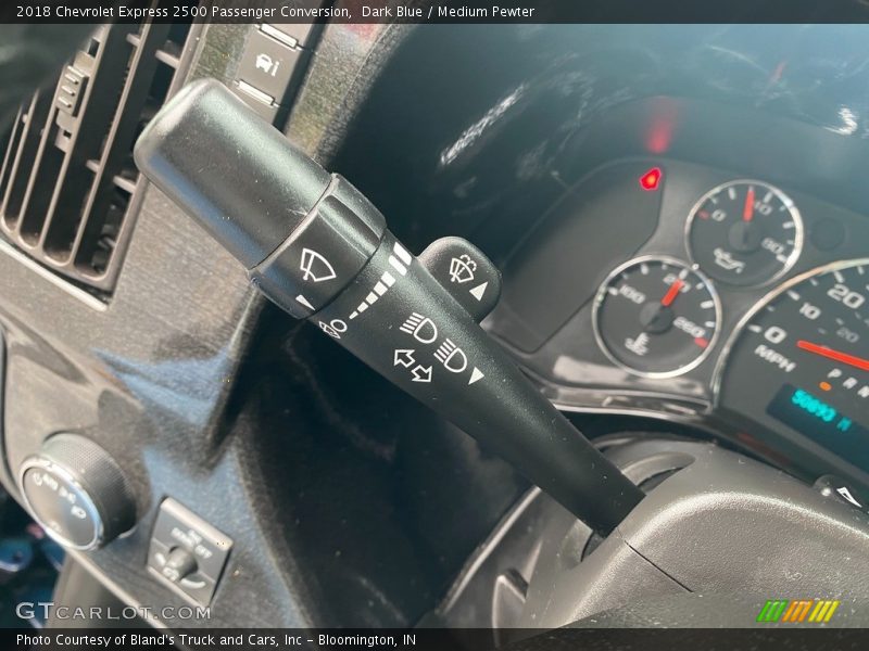 Dark Blue / Medium Pewter 2018 Chevrolet Express 2500 Passenger Conversion