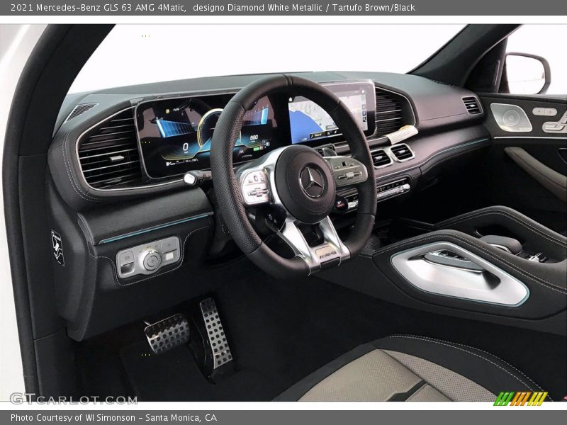 Dashboard of 2021 GLS 63 AMG 4Matic