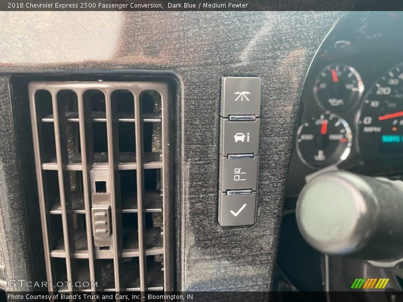 Dark Blue / Medium Pewter 2018 Chevrolet Express 2500 Passenger Conversion