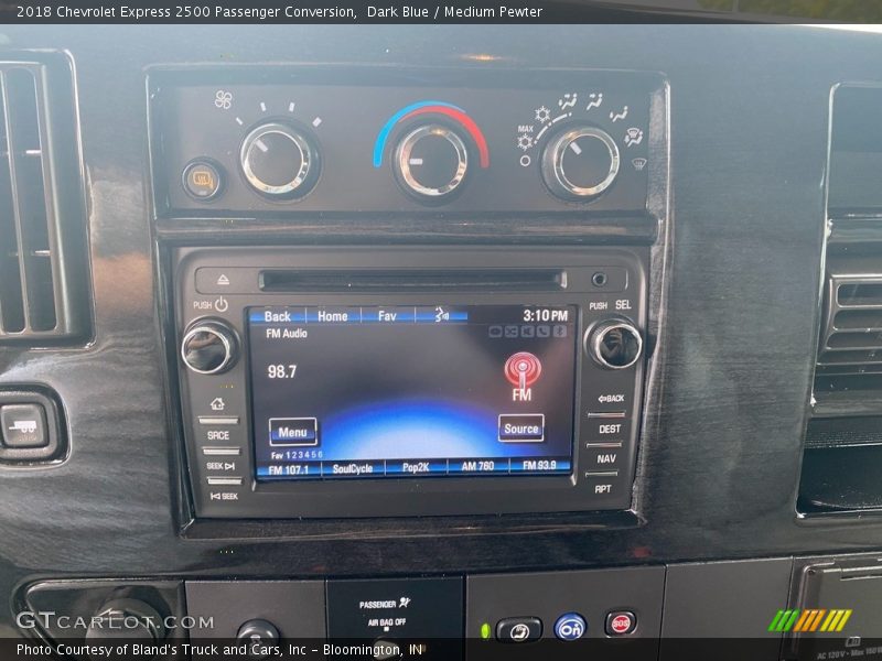 Dark Blue / Medium Pewter 2018 Chevrolet Express 2500 Passenger Conversion