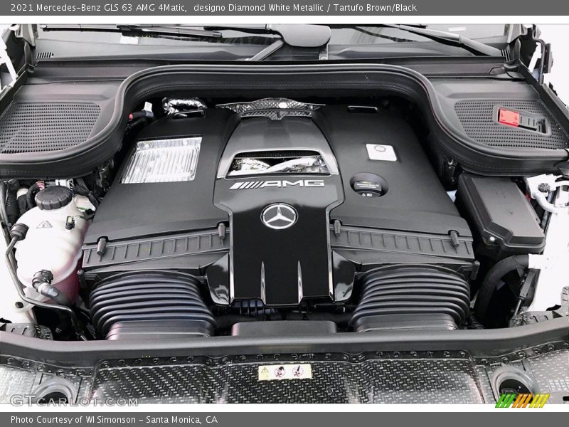  2021 GLS 63 AMG 4Matic Engine - 4.0 Liter DI biturbo DOHC 32-Valve VVT V8