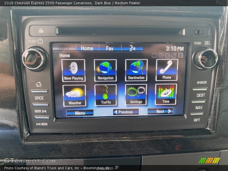 Dark Blue / Medium Pewter 2018 Chevrolet Express 2500 Passenger Conversion