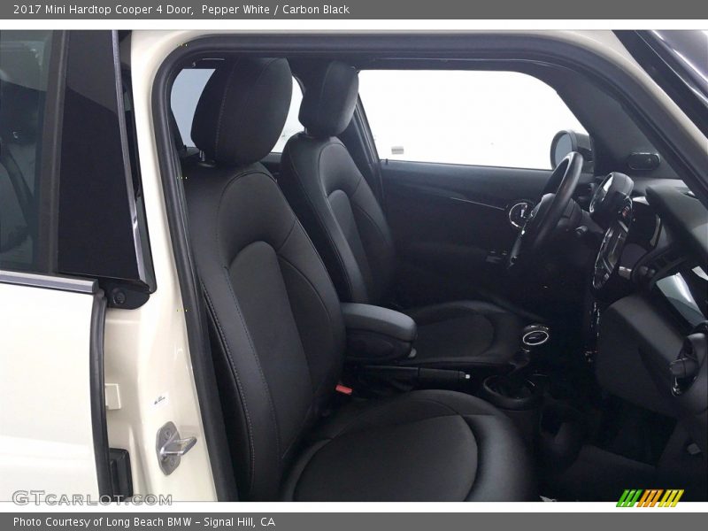 Pepper White / Carbon Black 2017 Mini Hardtop Cooper 4 Door