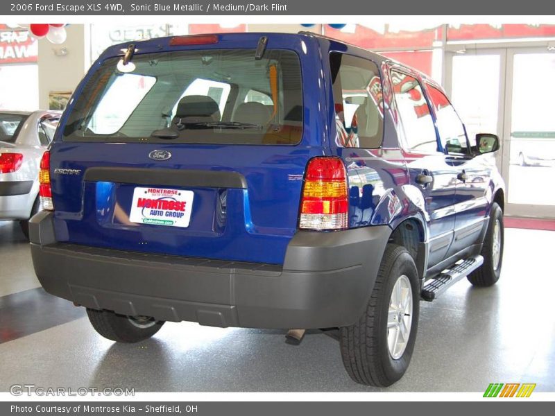 Sonic Blue Metallic / Medium/Dark Flint 2006 Ford Escape XLS 4WD
