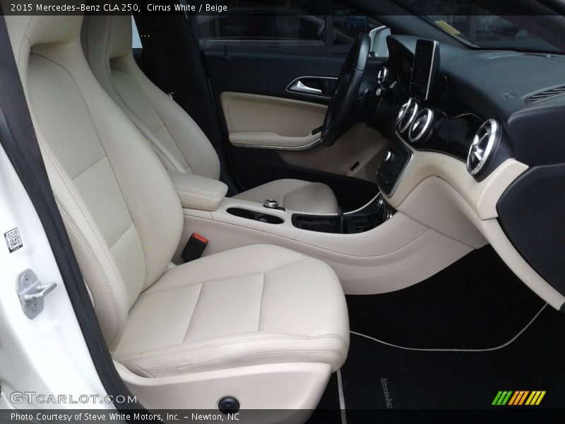 Cirrus White / Beige 2015 Mercedes-Benz CLA 250