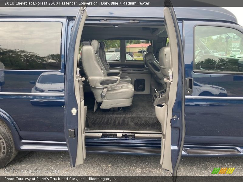 Dark Blue / Medium Pewter 2018 Chevrolet Express 2500 Passenger Conversion