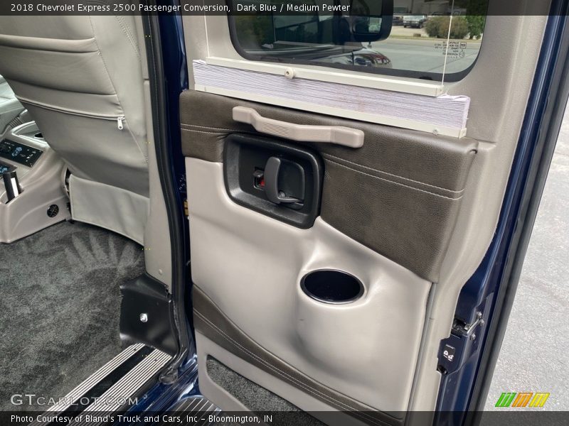 Dark Blue / Medium Pewter 2018 Chevrolet Express 2500 Passenger Conversion