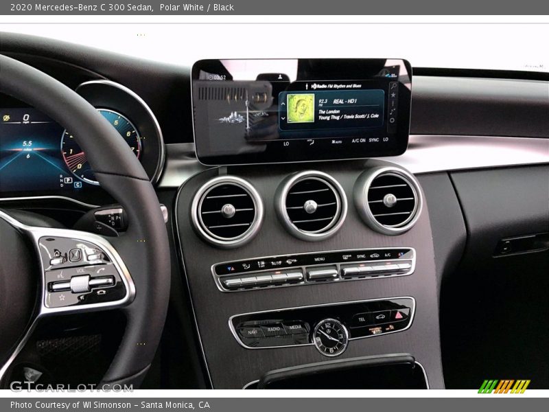 Polar White / Black 2020 Mercedes-Benz C 300 Sedan