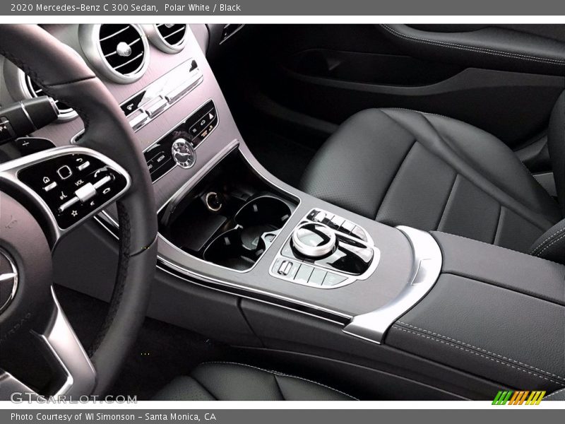 Polar White / Black 2020 Mercedes-Benz C 300 Sedan