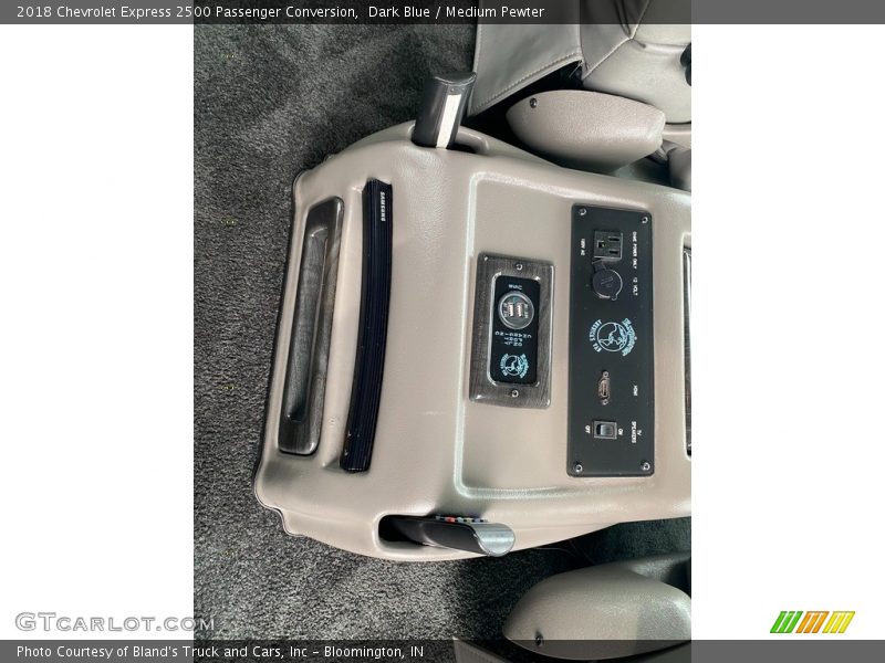 Dark Blue / Medium Pewter 2018 Chevrolet Express 2500 Passenger Conversion