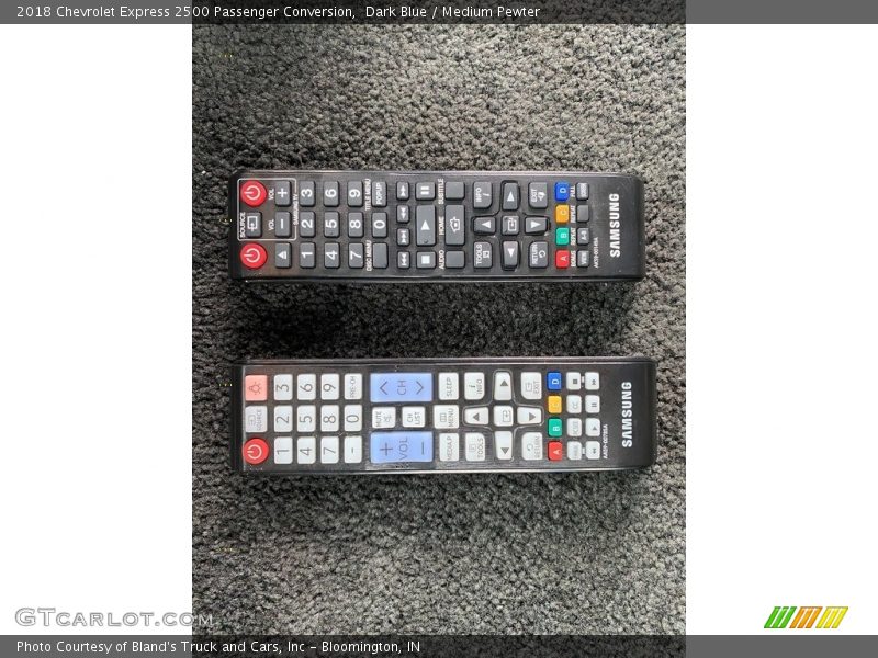 Dark Blue / Medium Pewter 2018 Chevrolet Express 2500 Passenger Conversion