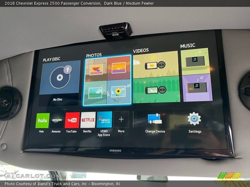 Dark Blue / Medium Pewter 2018 Chevrolet Express 2500 Passenger Conversion