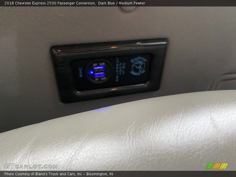 Dark Blue / Medium Pewter 2018 Chevrolet Express 2500 Passenger Conversion