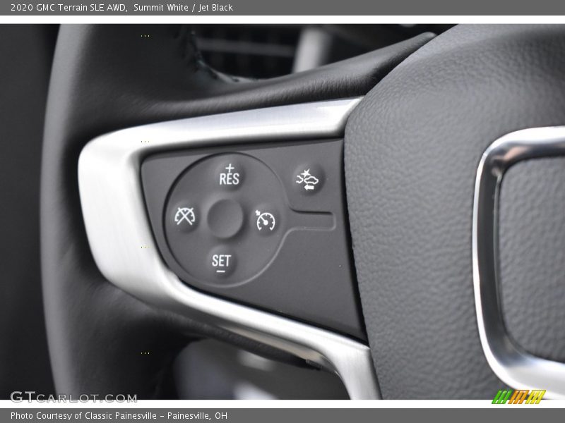 Summit White / Jet Black 2020 GMC Terrain SLE AWD