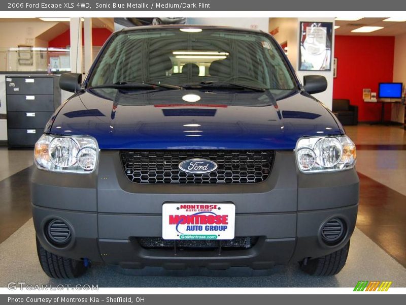 Sonic Blue Metallic / Medium/Dark Flint 2006 Ford Escape XLS 4WD