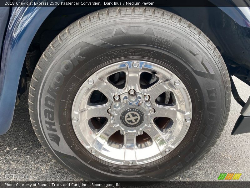 Dark Blue / Medium Pewter 2018 Chevrolet Express 2500 Passenger Conversion