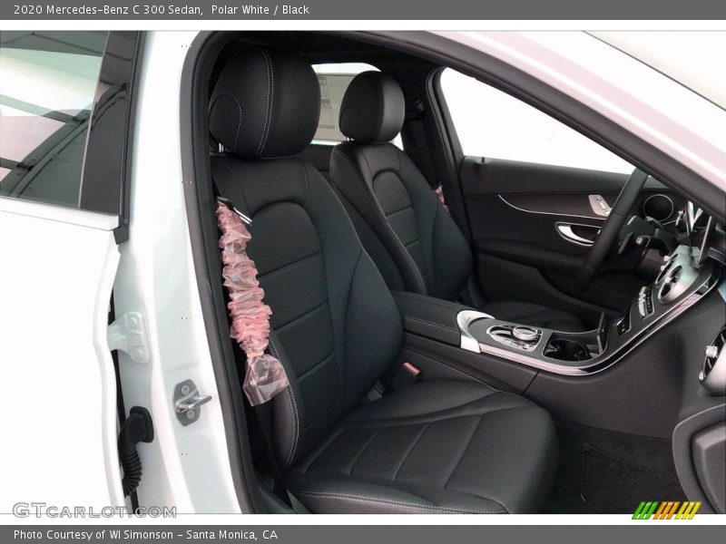 Polar White / Black 2020 Mercedes-Benz C 300 Sedan