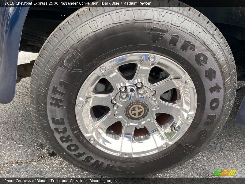 Dark Blue / Medium Pewter 2018 Chevrolet Express 2500 Passenger Conversion