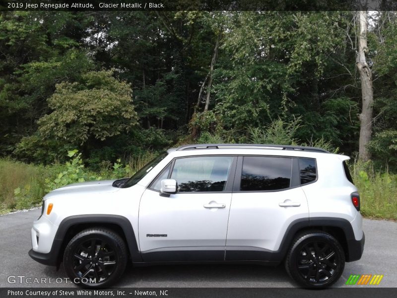 Glacier Metallic / Black 2019 Jeep Renegade Altitude