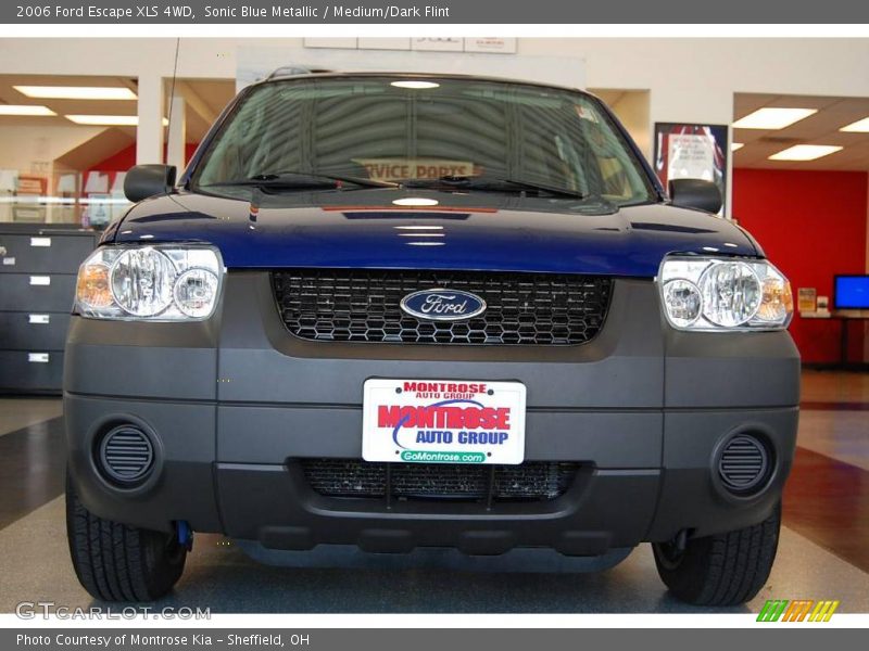Sonic Blue Metallic / Medium/Dark Flint 2006 Ford Escape XLS 4WD