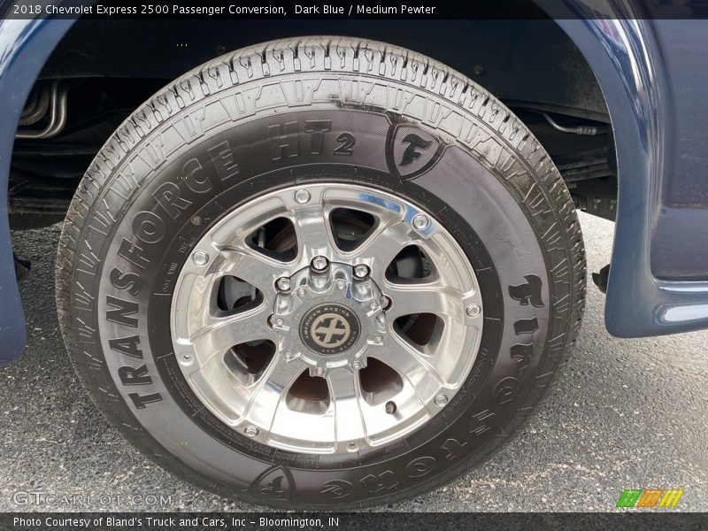Dark Blue / Medium Pewter 2018 Chevrolet Express 2500 Passenger Conversion