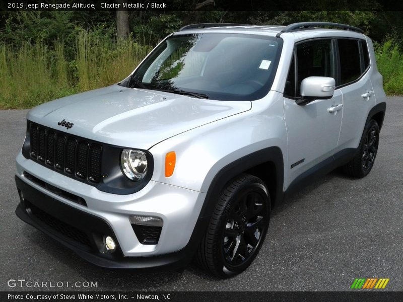 Glacier Metallic / Black 2019 Jeep Renegade Altitude