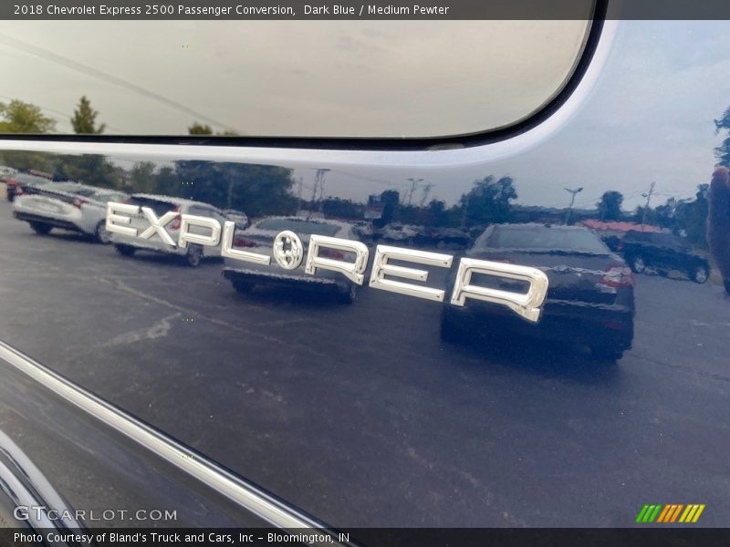 Dark Blue / Medium Pewter 2018 Chevrolet Express 2500 Passenger Conversion