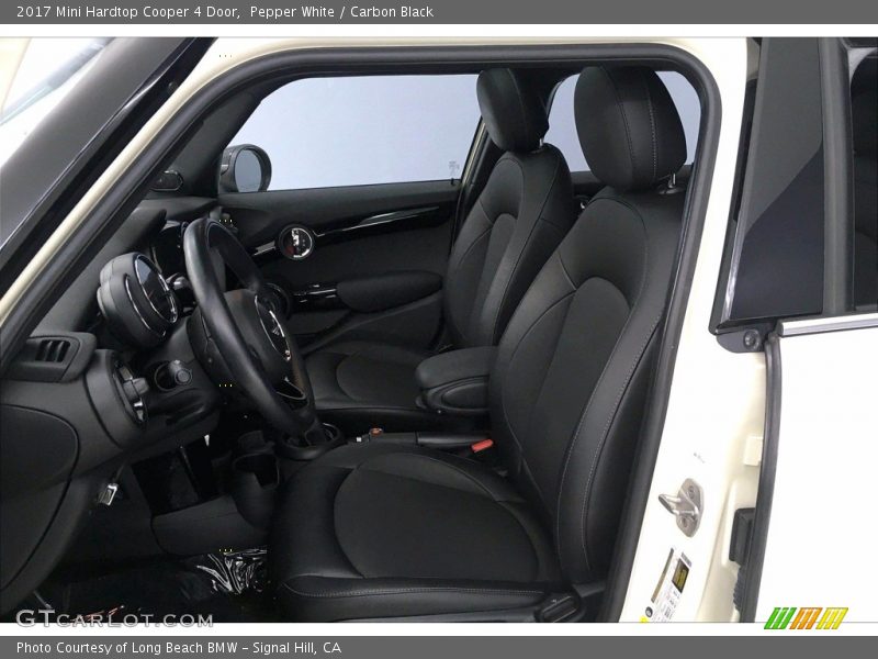 Pepper White / Carbon Black 2017 Mini Hardtop Cooper 4 Door