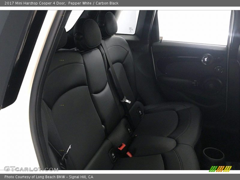 Pepper White / Carbon Black 2017 Mini Hardtop Cooper 4 Door
