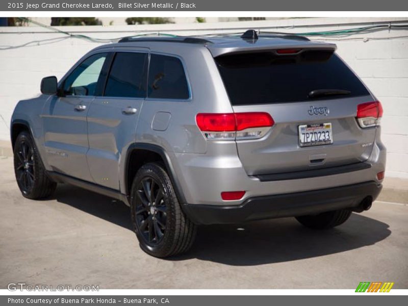 Billet Silver Metallic / Black 2015 Jeep Grand Cherokee Laredo