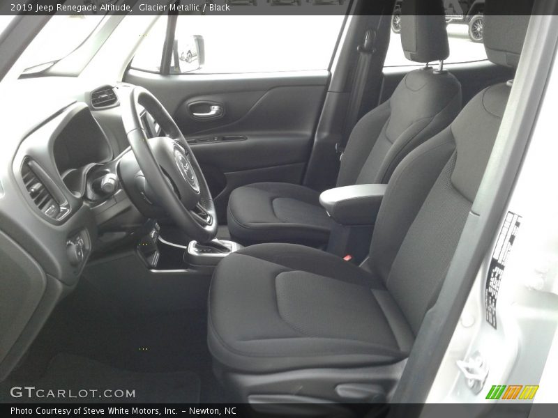 Glacier Metallic / Black 2019 Jeep Renegade Altitude