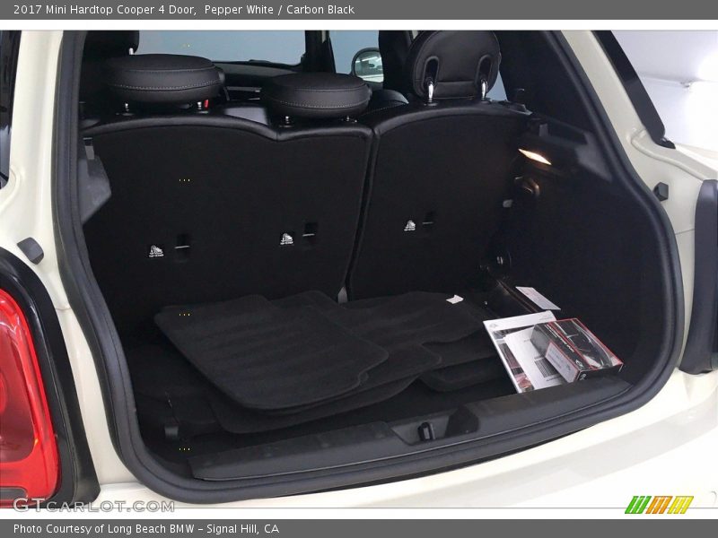 Pepper White / Carbon Black 2017 Mini Hardtop Cooper 4 Door