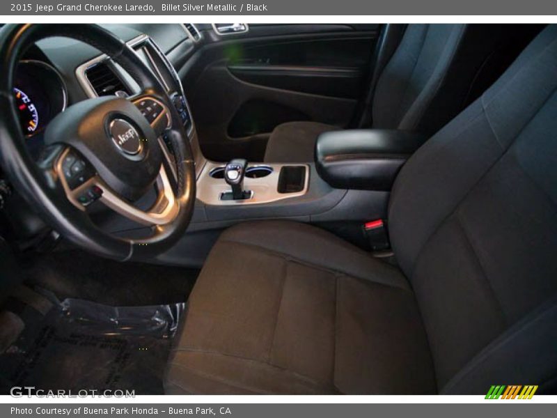 Billet Silver Metallic / Black 2015 Jeep Grand Cherokee Laredo
