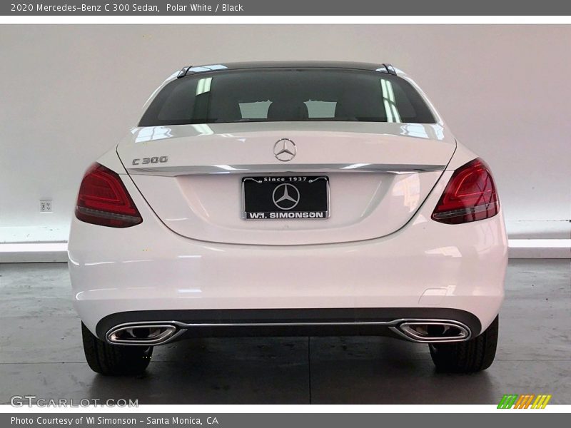 Polar White / Black 2020 Mercedes-Benz C 300 Sedan