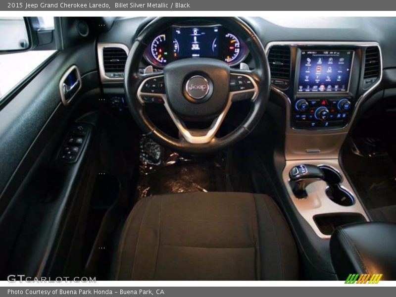 Billet Silver Metallic / Black 2015 Jeep Grand Cherokee Laredo